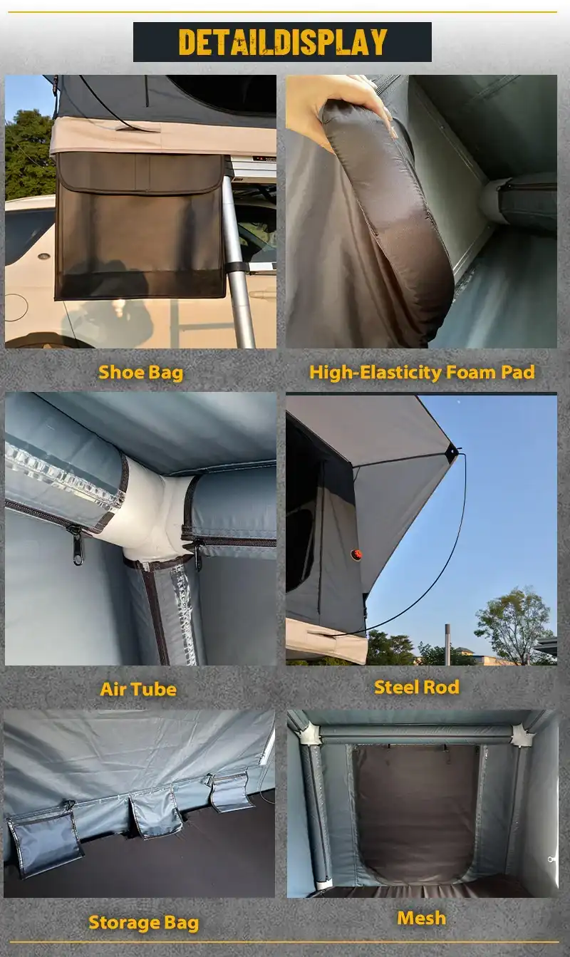 Everlead Astron Inflatable Rooftop Tent Camping 13 | SUVTent