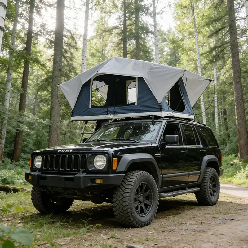 Interior comfort - Hard Base Inflatable Rooftop Tent