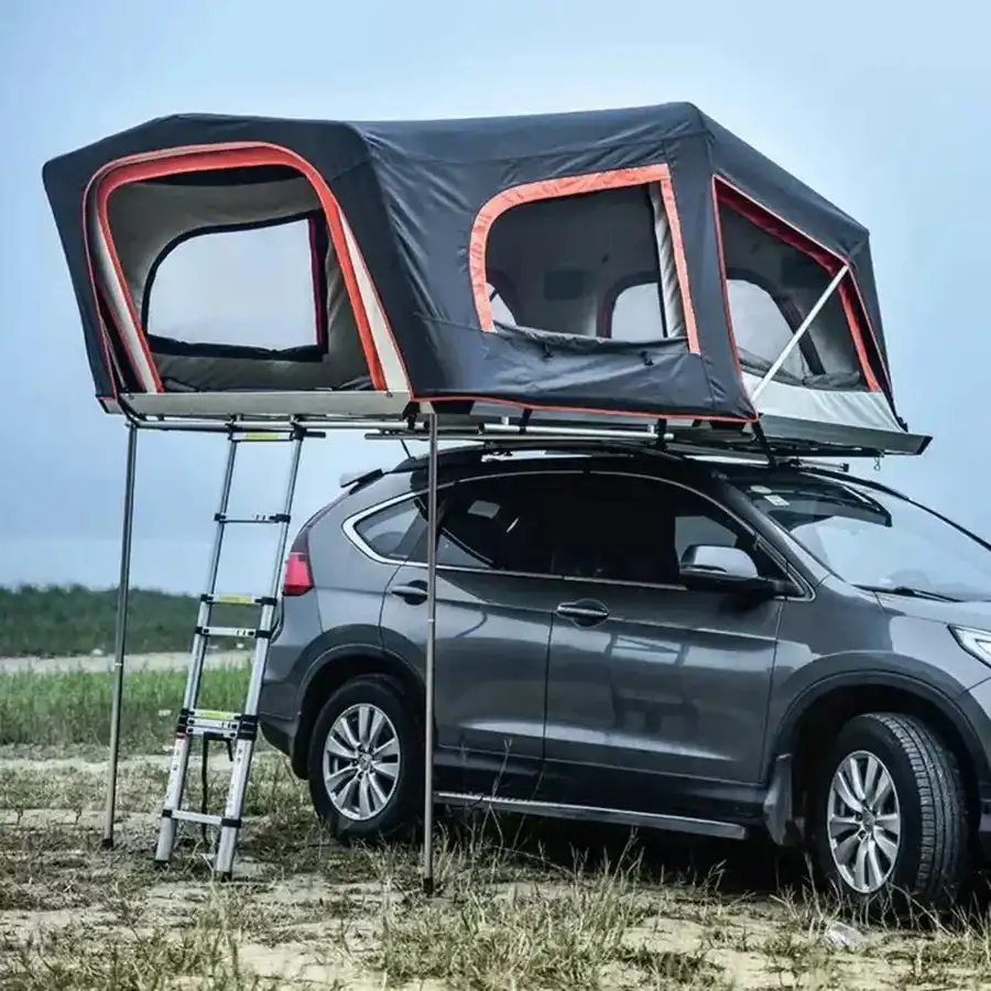Hardware details - Premium Hard Shell Rooftop Tent