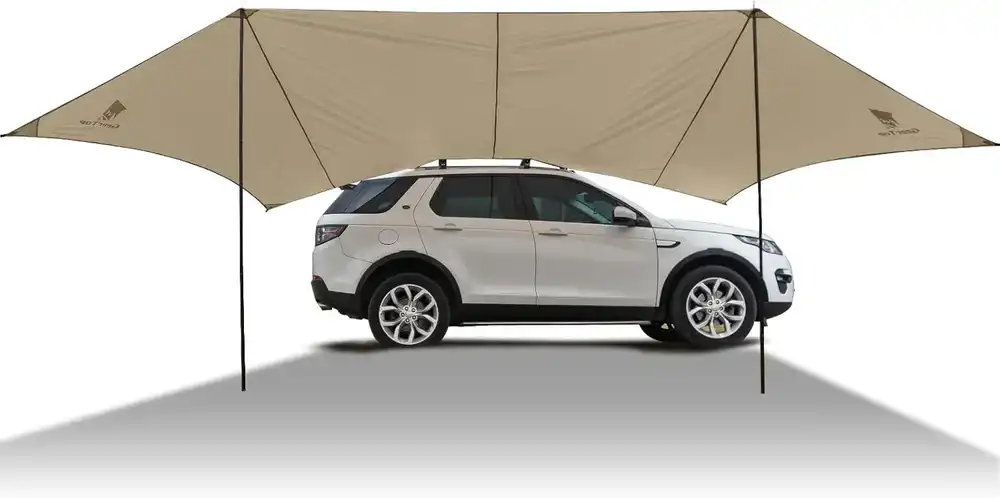 Shell and roofline - Car Side Tarp