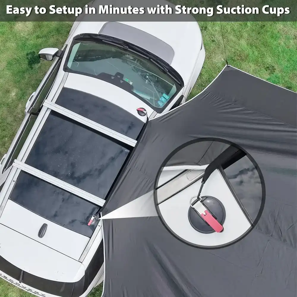 Side profile - Car Side Tarp