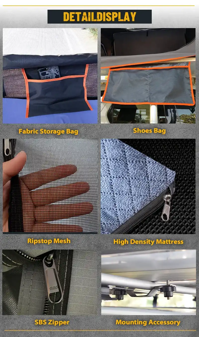 Everlead Cosmix Rooftop Tent Detail 03 | SUVTent