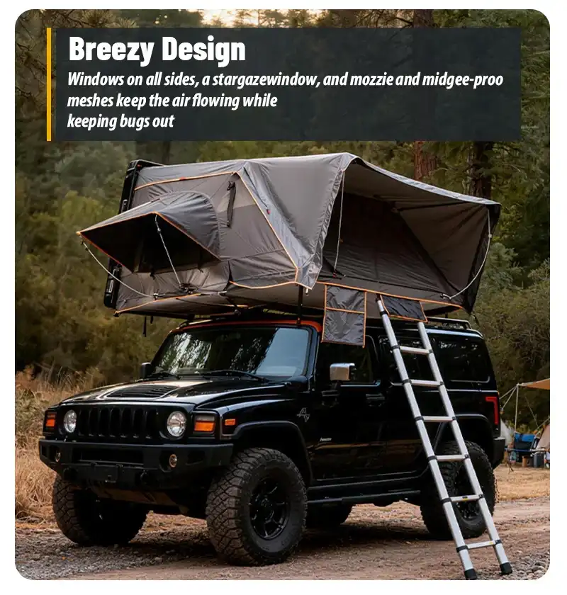 Everlead Cosmix Rooftop Tent Exterior 03 | SUVTent