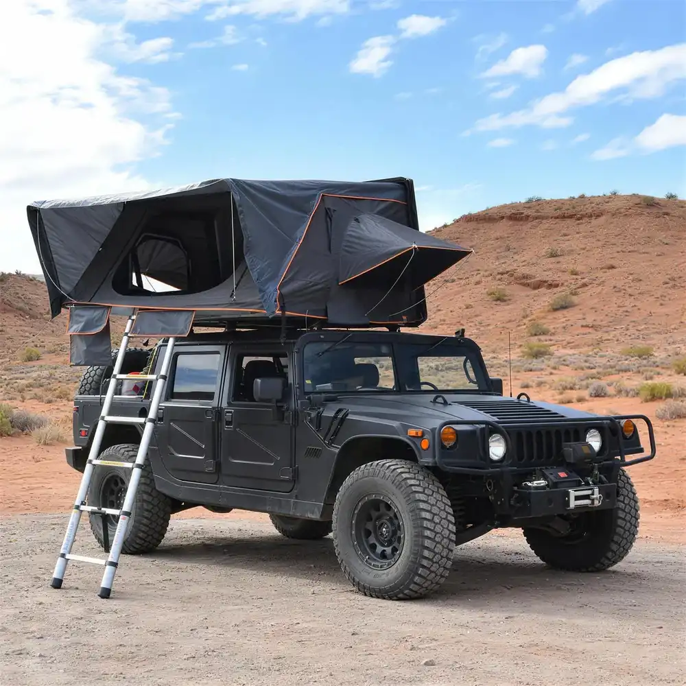 Retail-ready exterior - Entry Range Hard Shell Rooftop Tent
