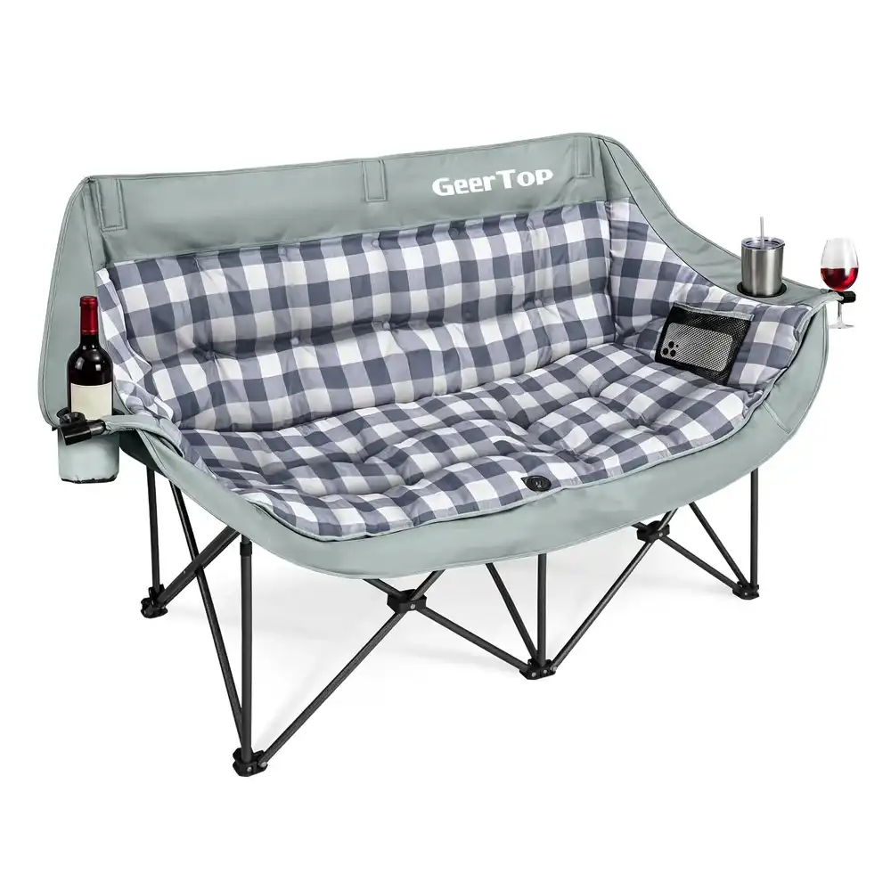 Rear access view - Dual Seat Camping Chair