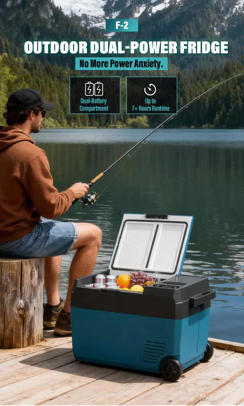Vehicle fit view - Camping Camping Camping Camping Refrigerator with Ice Maker
