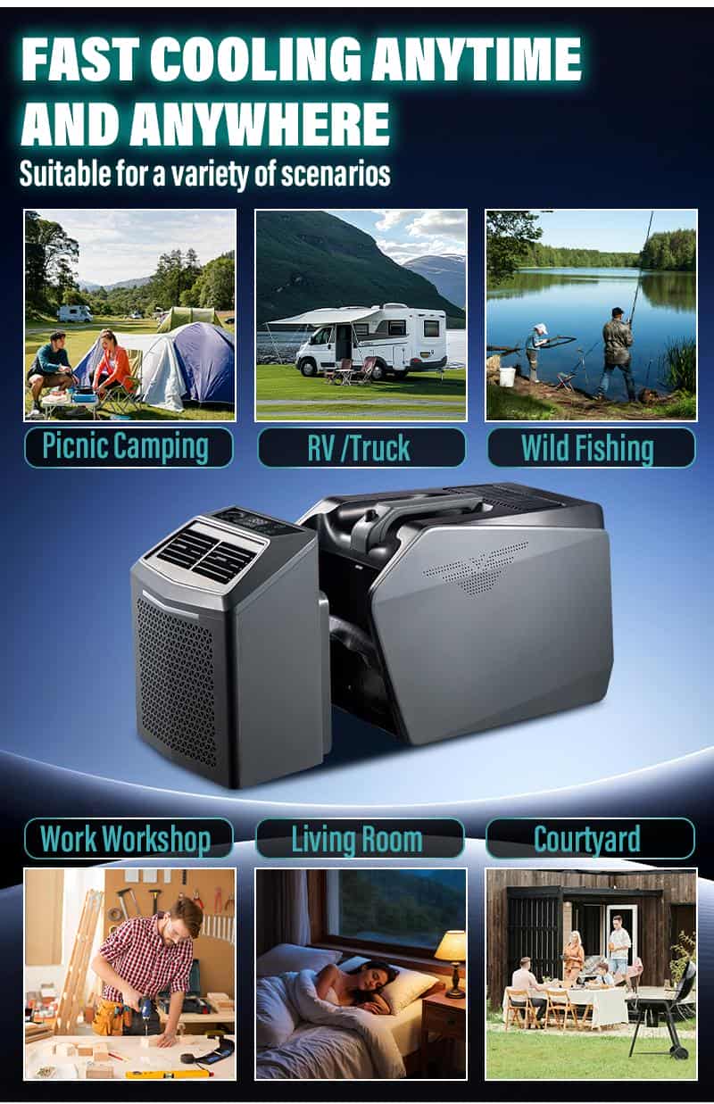 Rear access view - All Season Air Conditioner