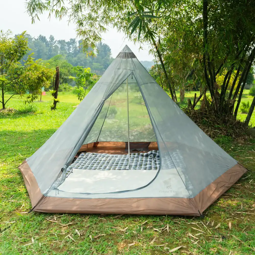 Hardware details - 4 Person One Pole Tent