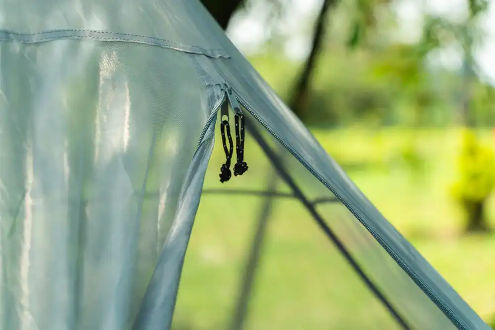 Vehicle fit view - 4 Person One Pole Tent