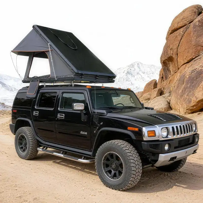 Everlead Hawk Aluminum Rooftop Tent Exterior 04 | SUVTent