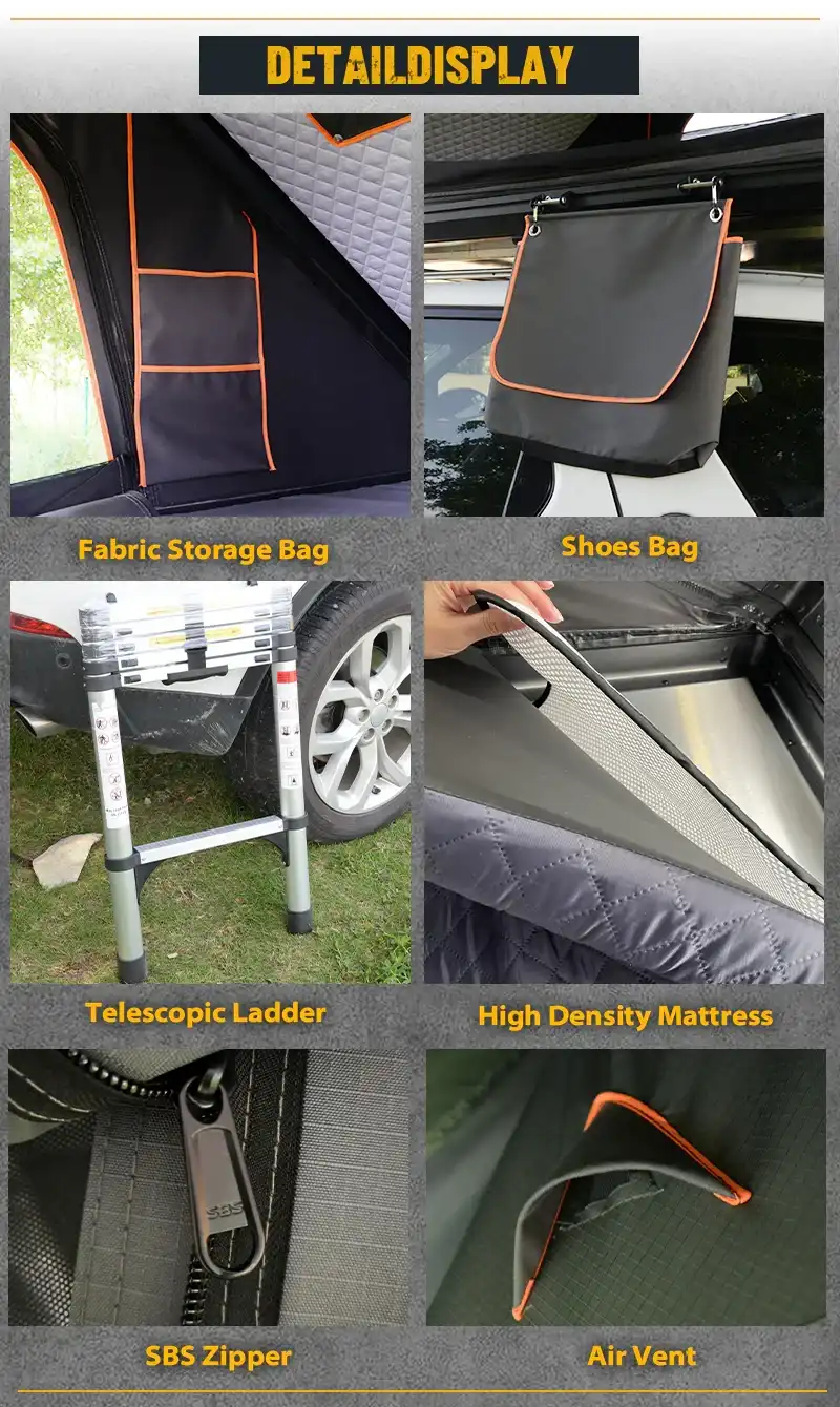 Everlead Hawk Aluminum Rooftop Tent Top 07 | SUVTent