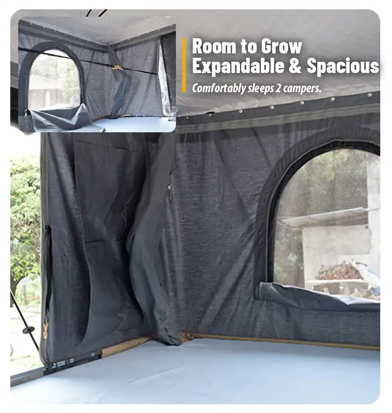 Everlead Horizo 2 Rooftop Tent Back 04 | SUVTent