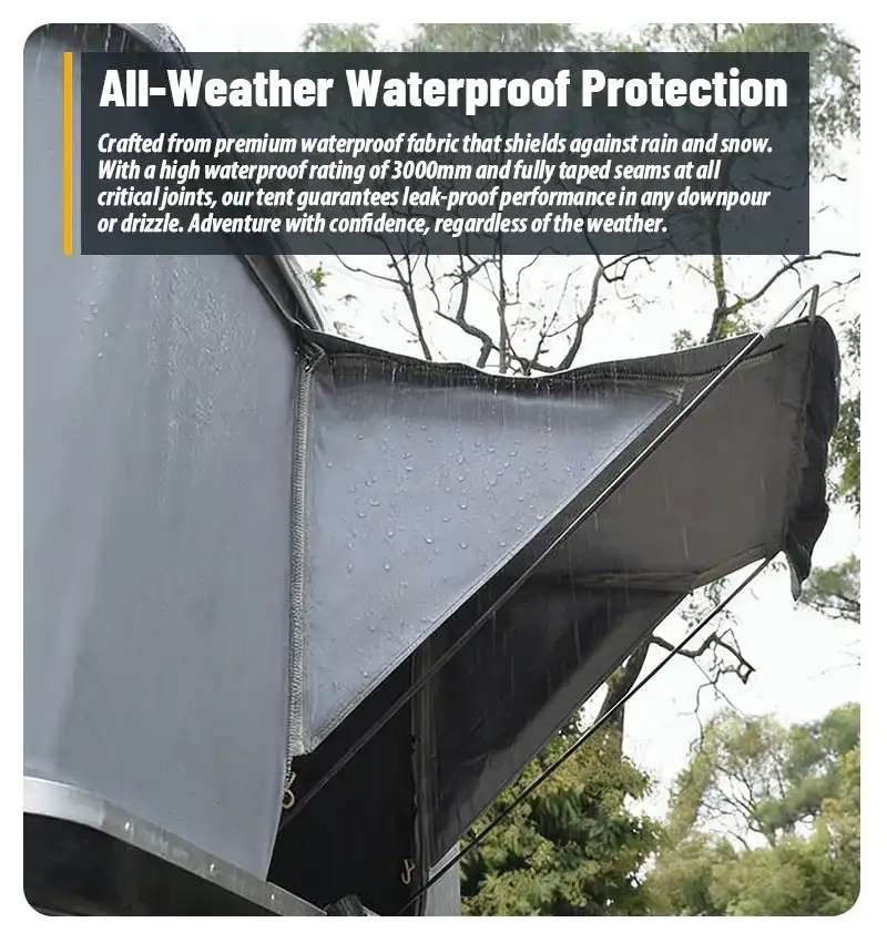 Product display - Large Box Rooftop Tent