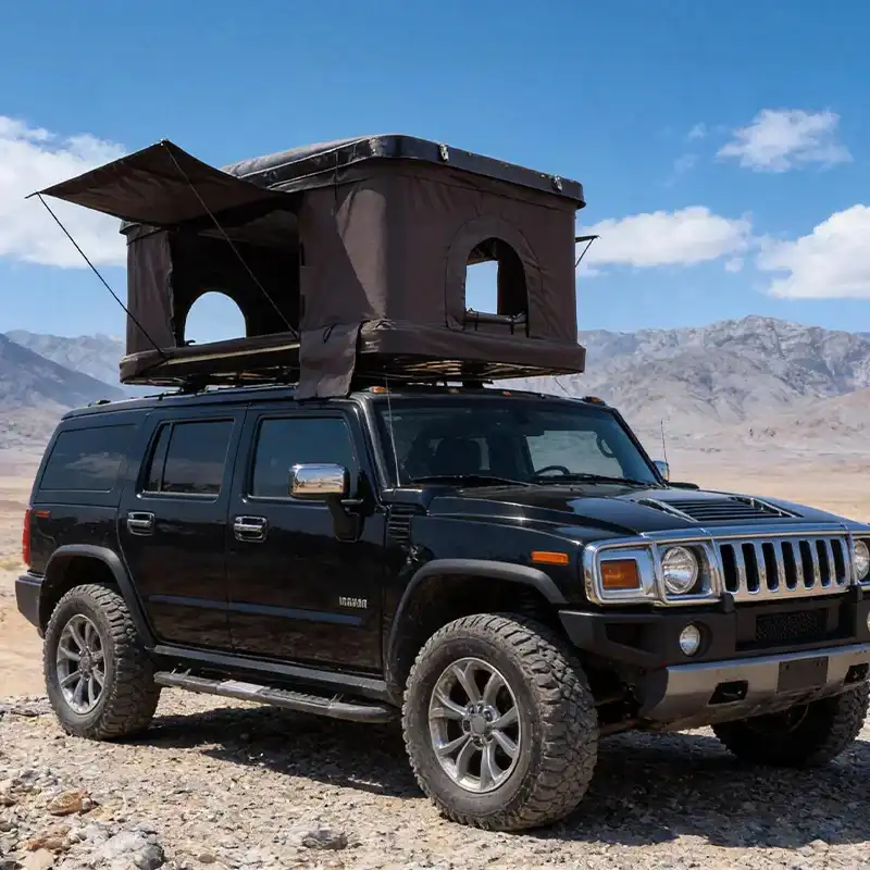 Shell and roofline - Compact Box Rooftop Tent