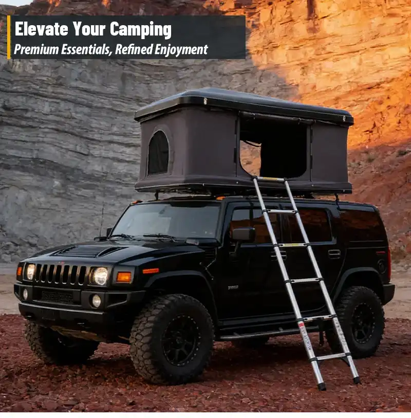 Everlead Horizo Abs Rooftop Tent Detail 01 | SUVTent