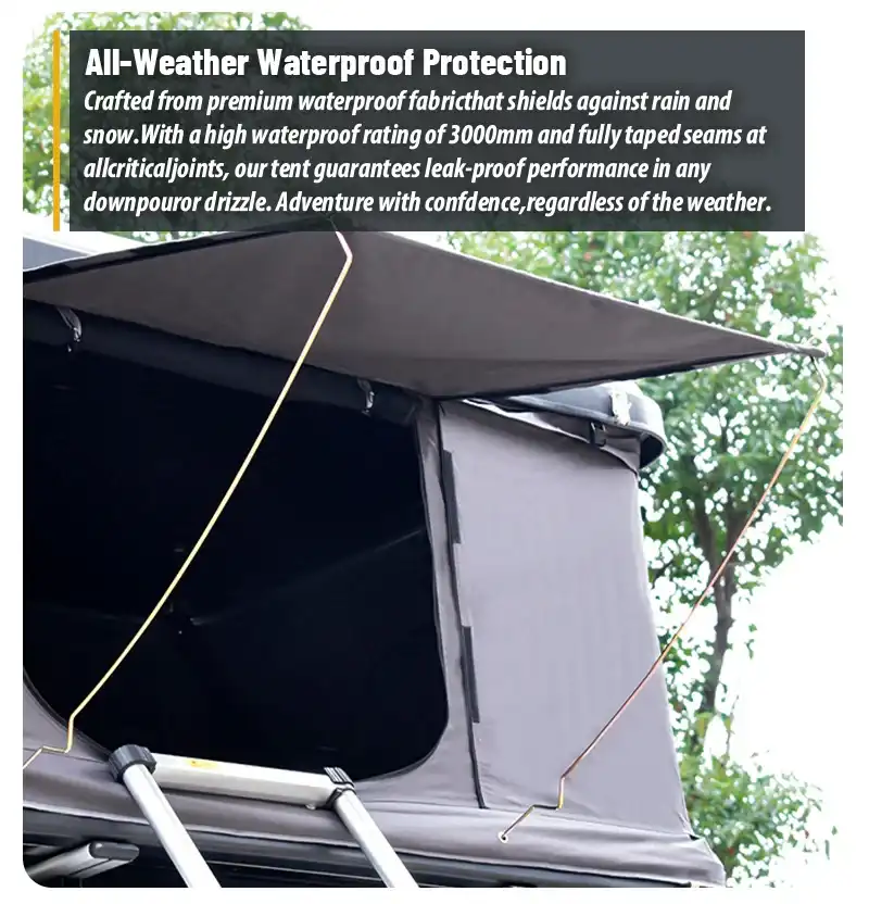 Everlead Horizo Abs Rooftop Tent Front 01 | SUVTent