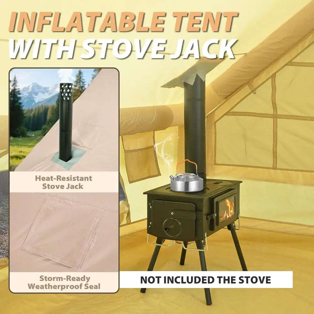 camping tent supplier SUVTent B2B resource visual - Everlead Inflatable Camping Tent Angle 06 | SUVTent
