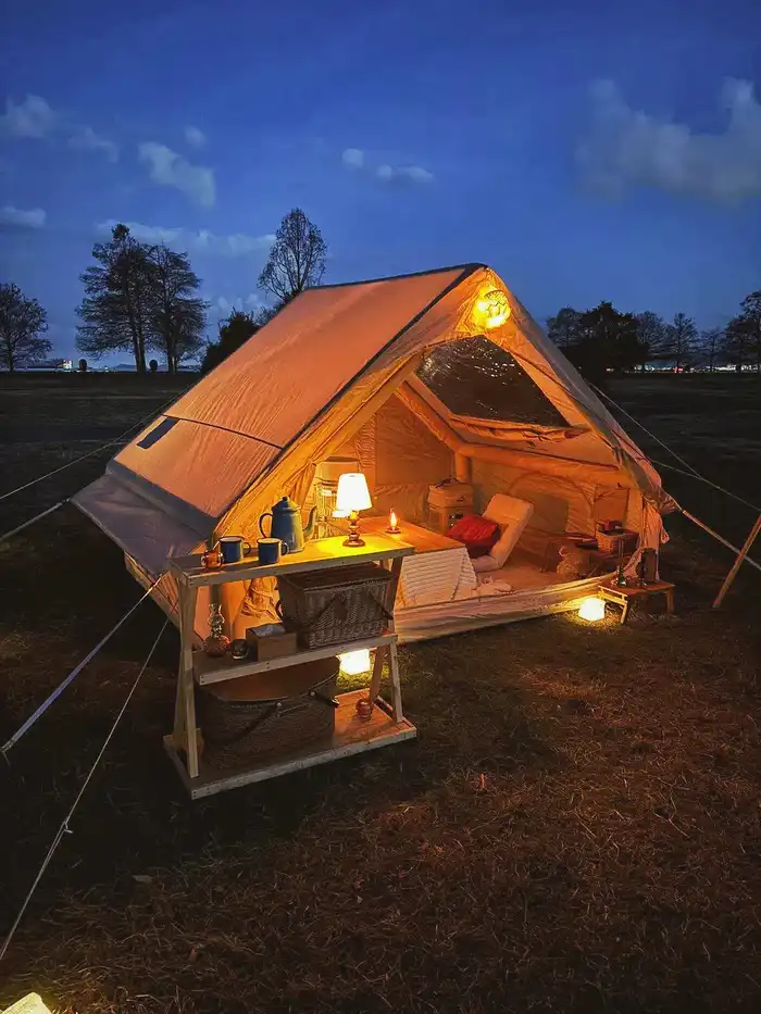 Interior comfort - Inflatable Camping Tent