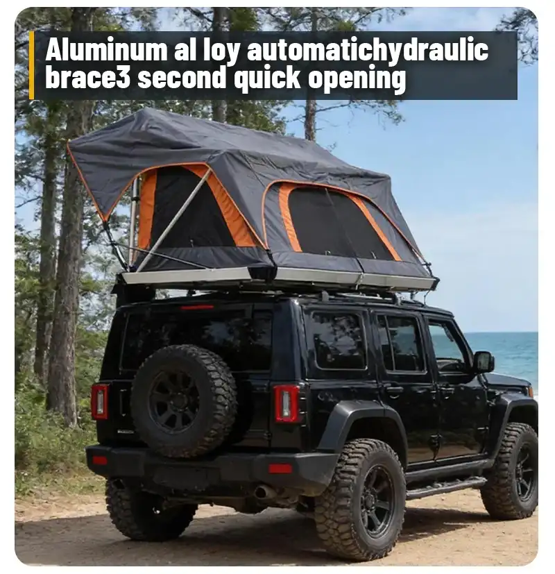 Everlead Nimbus Soft Shell Rooftop Tent Back 09 | SUVTent
