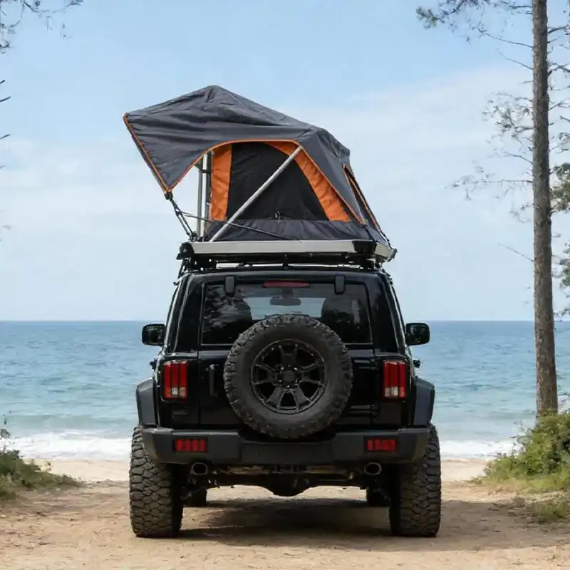 Hardware details - Private Label Hard Shell Rooftop Tent