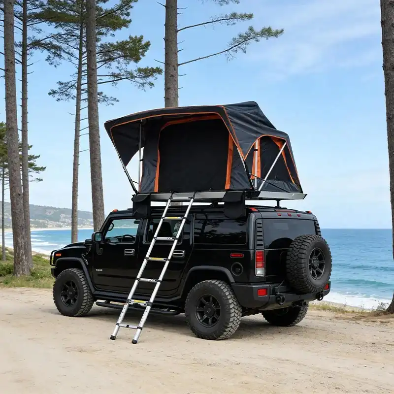 Product hero view - Private Label Hard Shell Rooftop Tent