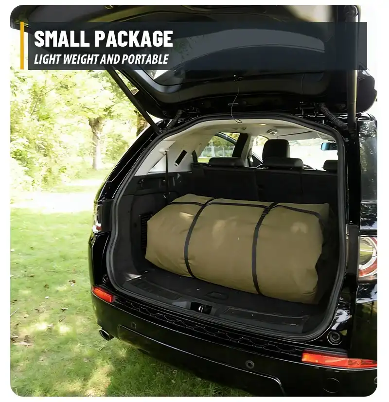 Everlead Nomad Inflatable Rooftop Tent Back 09 | SUVTent