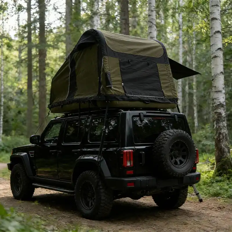 Everlead Nomad Inflatable Rooftop Tent Interior 05 | SUVTent