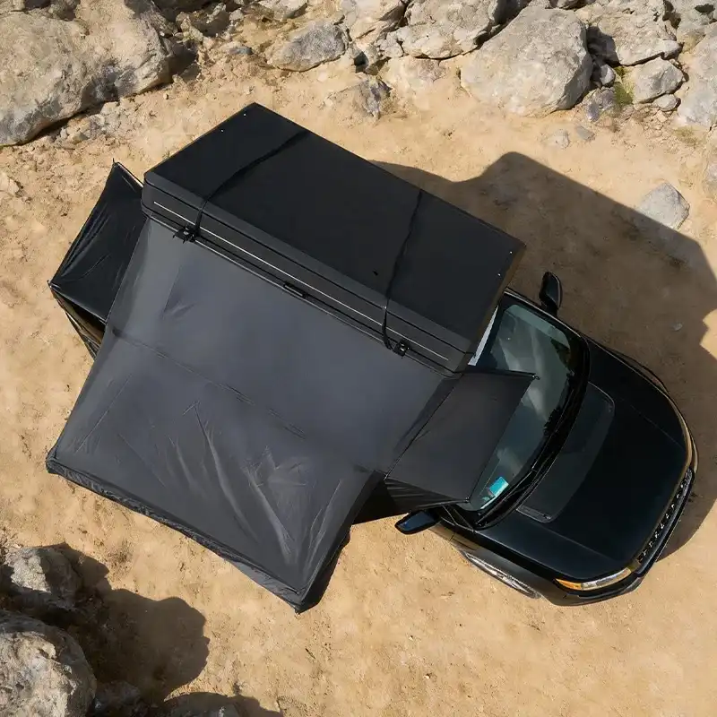 Hardware details - Mid Range Hard Shell Rooftop Tent
