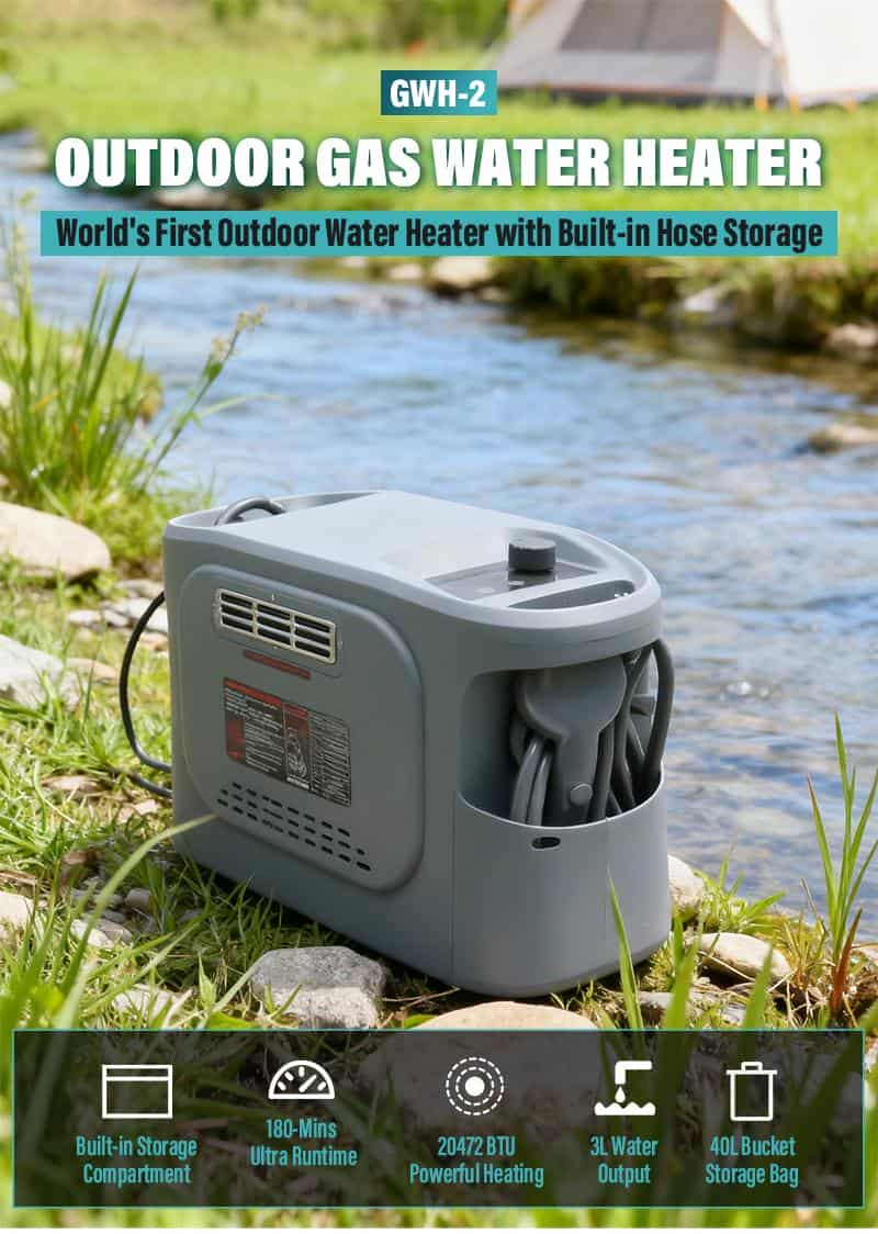 Everlead Portable Gas Heater Front 08 | SUVTent