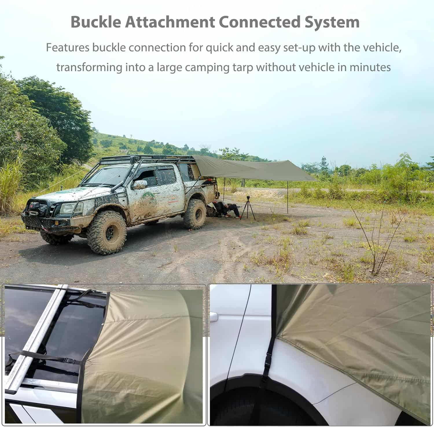 Interior comfort - Car Tailgate Tarp