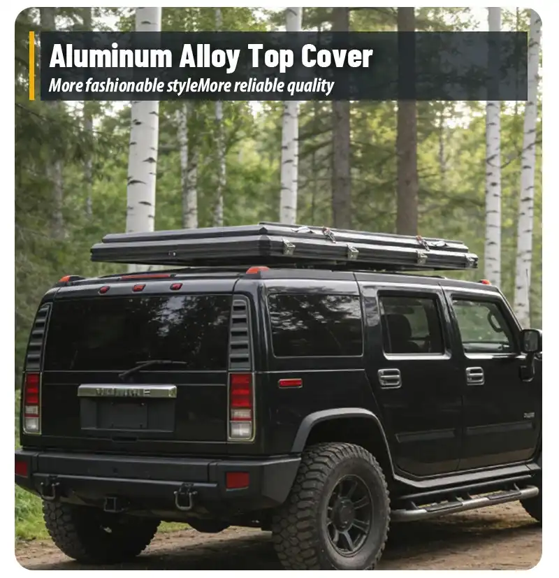 Product display - Low Profile Hard Shell Rooftop Tent