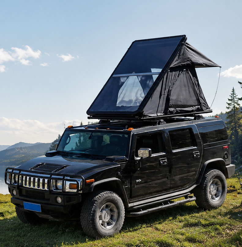 Sky-View-Lightweight-Hard-Shell-Rooftop-Tent-mobile-phone
