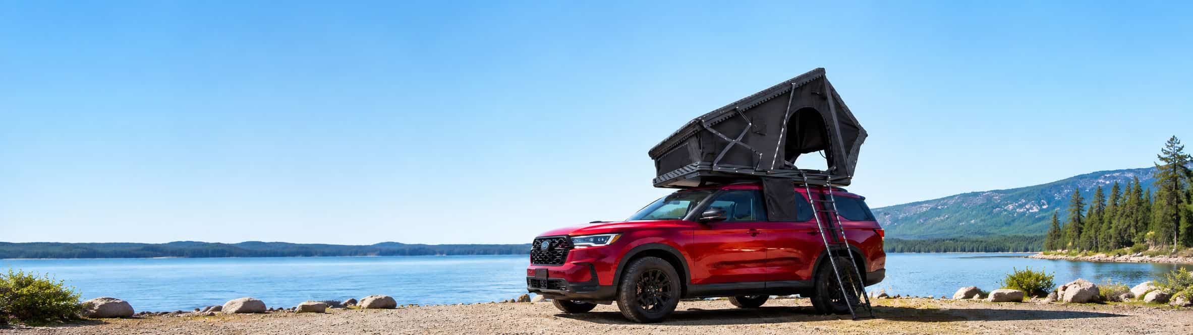 Wildstar Triangle raised rooftop tent full-width application banner